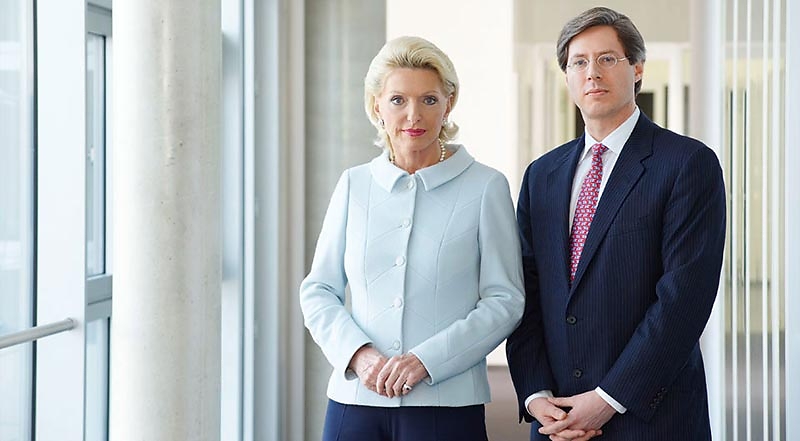 Business-Portrait -  Maria-Elisabeth Schaeffler und Georg Schaeffler