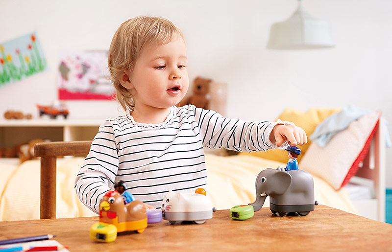 Produktfotografie mit Kindern für Verpackungen und Kataloge für Playmobil